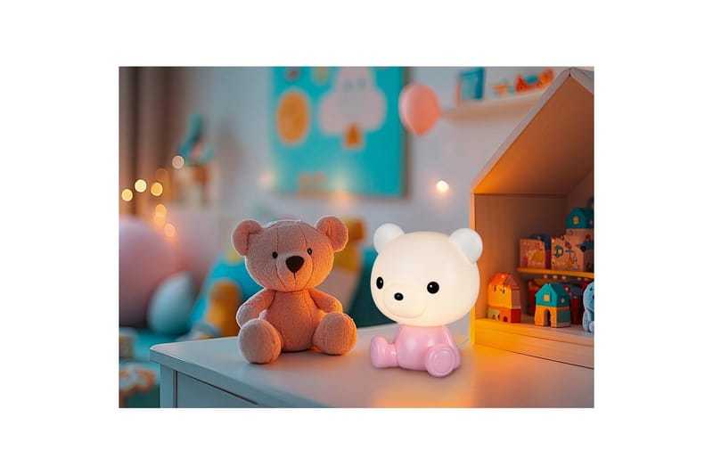 Bordlampe TRIO Cutie Lyserød - Lyserød - Belysning - Lamper & indendørsbelysning - Sengelampe - Sengelampe bord