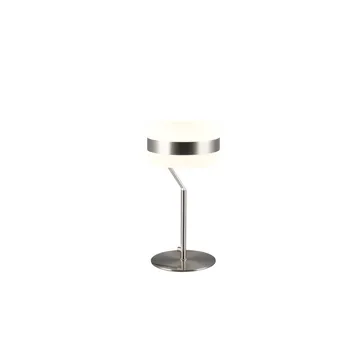 Bordlampe TRIO Dios - Børstet Stål - Belysning - Lamper & indendørsbelysning - Sengelampe - Sengelampe bord