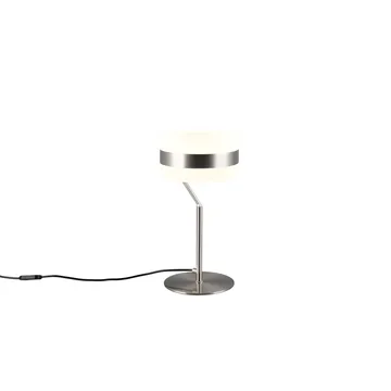 Bordlampe TRIO Dios - Børstet Stål - Belysning - Lamper & indendørsbelysning - Sengelampe - Sengelampe bord