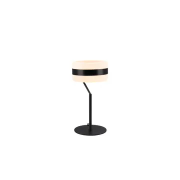 Bordlampe TRIO Dios - Mat sort - Belysning - Lamper & indendørsbelysning - Sengelampe - Sengelampe bord