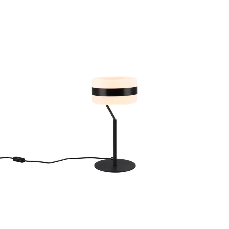 Bordlampe TRIO Dios, Mat sort