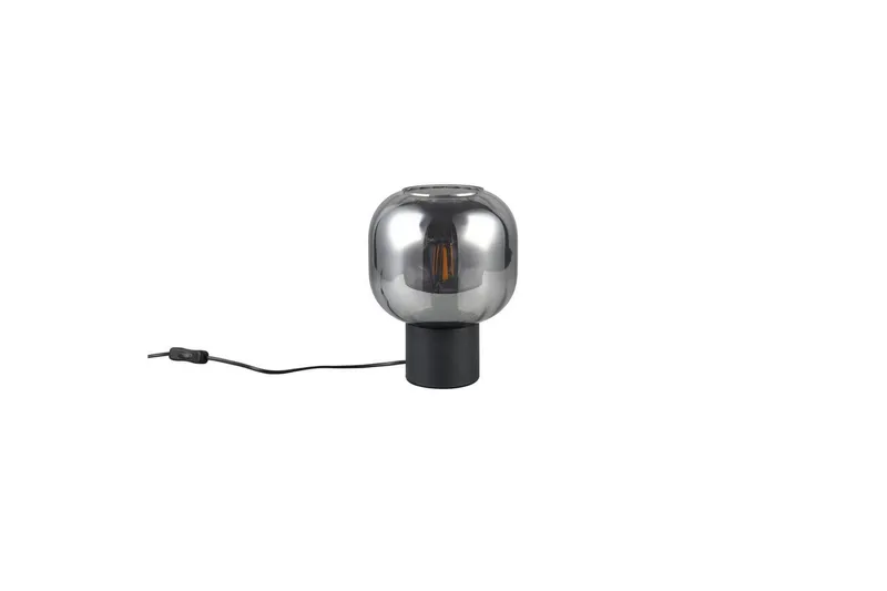 Bordlampe TRIO Diva Mat sort/krom - Mat sort/krom - Belysning - Lamper & indendørsbelysning - Sengelampe - Sengelampe bord