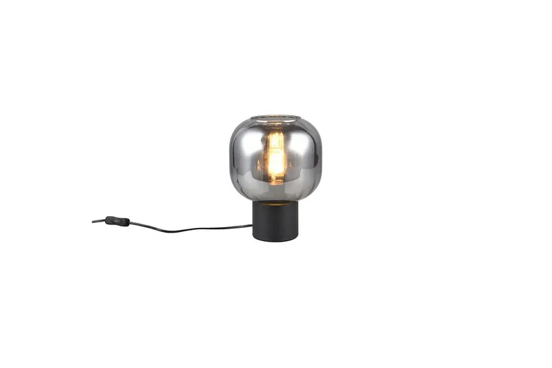 Bordlampe TRIO Diva Mat sort/krom, Mat sort/krom