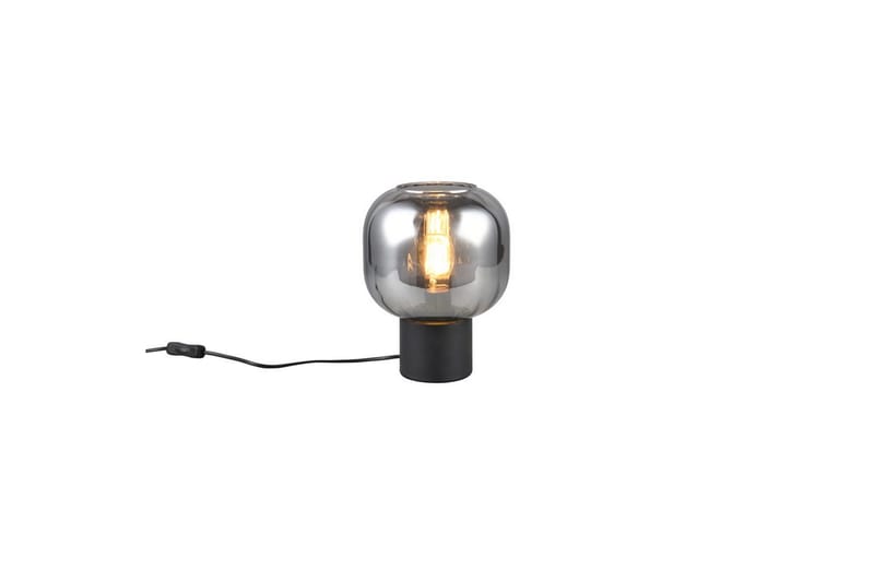 Bordlampe TRIO Diva Mat sort/krom - Mat sort/krom - Belysning - Lamper & indendørsbelysning - Sengelampe - Sengelampe bord