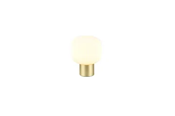 Bordlampe TRIO Diva Matmessing/hvid - Matmessing/hvid - Belysning - Lamper & indendørsbelysning - Sengelampe - Sengelampe bord