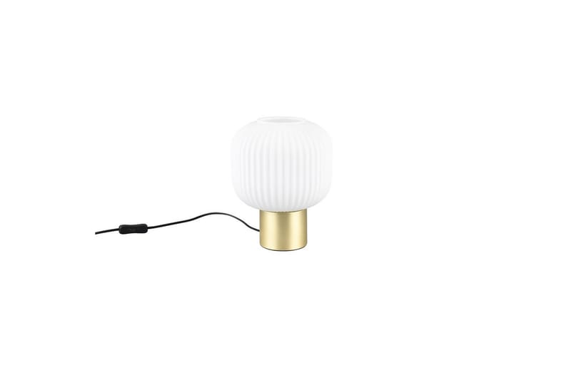 Bordlampe TRIO Diva Matmessing/hvid - Matmessing/hvid - Belysning - Lamper & indendørsbelysning - Sengelampe - Sengelampe bord