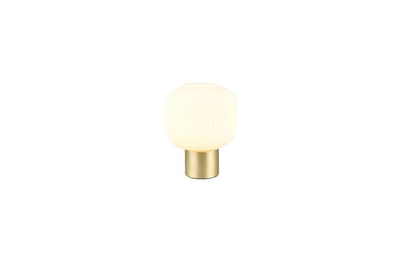 Bordlampe TRIO Diva Matmessing/hvid - Matmessing/hvid - Belysning - Lamper & indendørsbelysning - Sengelampe - Sengelampe bord