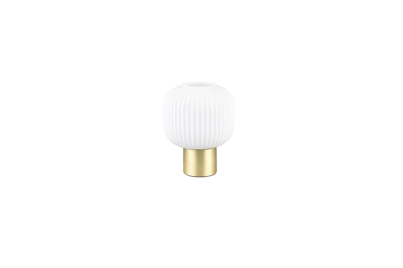 Bordlampe TRIO Diva Matmessing/hvid - Matmessing/hvid - Belysning - Lamper & indendørsbelysning - Sengelampe - Sengelampe bord