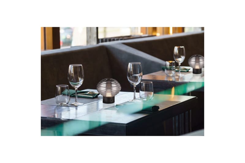 Bordlampe TRIO Earl Mat sort/røg - Mat sort/røg - Belysning - Lamper & indendørsbelysning - Sengelampe - Sengelampe bord