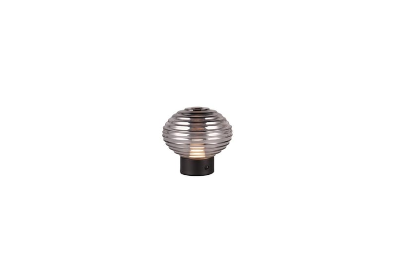 Bordlampe TRIO Earl Mat sort/røg - Mat sort/røg - Belysning - Lamper & indendørsbelysning - Sengelampe - Sengelampe bord