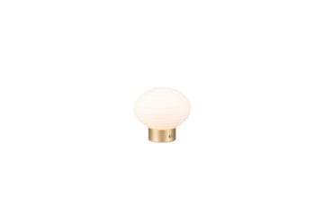 Bordlampe TRIO Earl Matmessing/hvid - Matmessing/hvid - Belysning - Lamper & indendørsbelysning - Sengelampe - Sengelampe bord