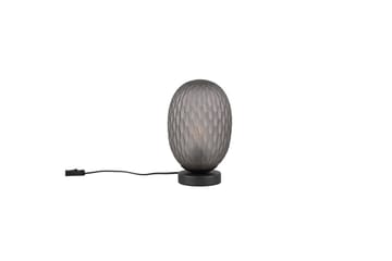 Bordlampe TRIO Facette Mat sort/røg - Mat sort/røg - Belysning - Lamper & indendørsbelysning - Sengelampe - Sengelampe bord