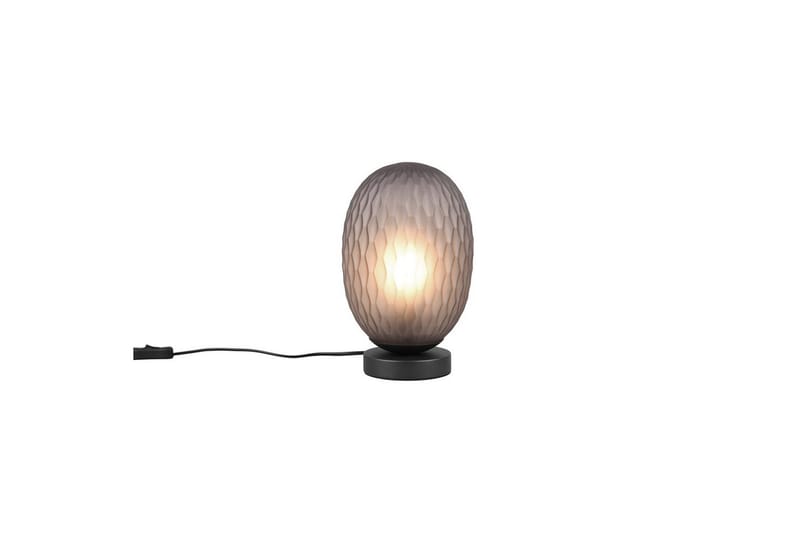 Bordlampe TRIO Facette Mat sort/røg - Mat sort/røg - Belysning - Lamper & indendørsbelysning - Sengelampe - Sengelampe bord