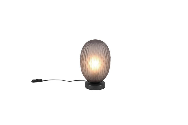 Bordlampe TRIO Facette Mat sort/røg - Mat sort/røg - Belysning - Lamper & indendørsbelysning - Sengelampe - Sengelampe bord