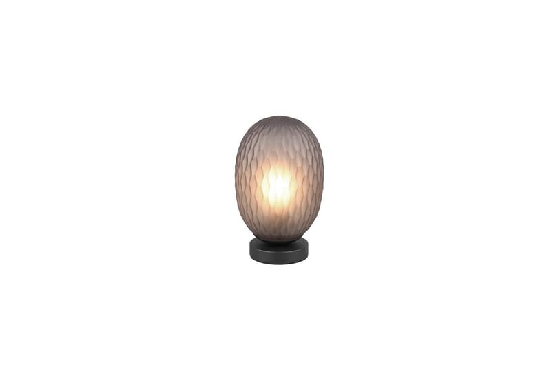 Bordlampe TRIO Facette Mat sort/røg - Mat sort/røg - Belysning - Lamper & indendørsbelysning - Sengelampe - Sengelampe bord