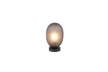 Bordlampe TRIO Facette Mat sort/røg - Mat sort/røg - Belysning - Lamper & indendørsbelysning - Sengelampe - Sengelampe bord