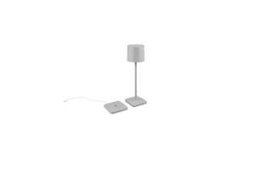 Bordlampe TRIO Fernandez Grå - Grå - Belysning - Lamper & indendørsbelysning - Sengelampe - Sengelampe bord