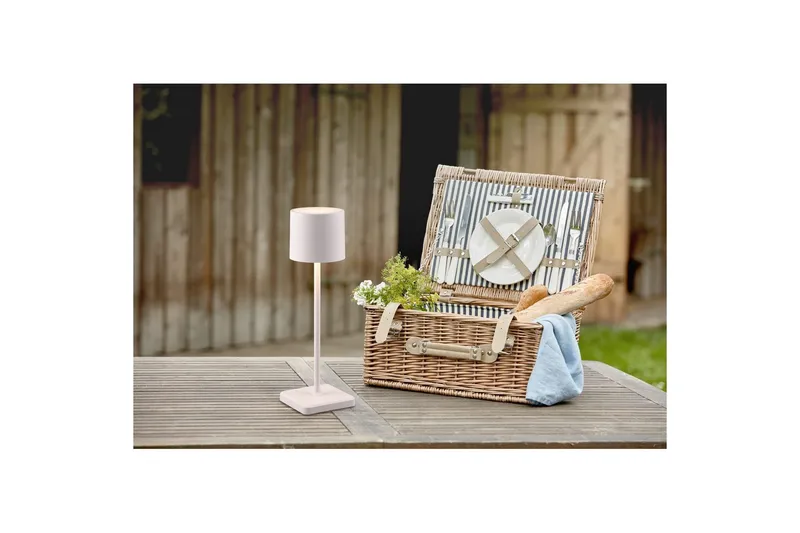 Bordlampe TRIO Fernandez Grå - Grå - Belysning - Lamper & indendørsbelysning - Sengelampe - Sengelampe bord