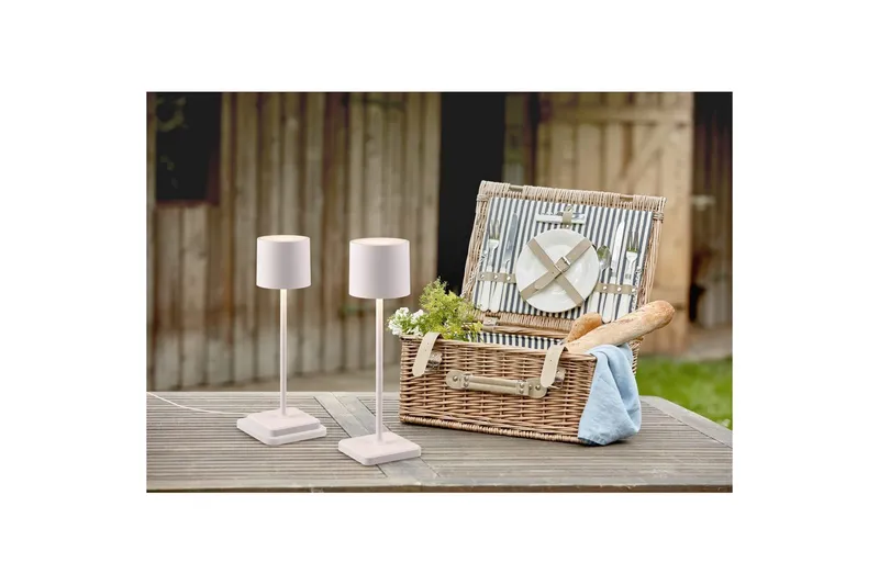 Bordlampe TRIO Fernandez Mat hvid - Mat hvid - Belysning - Lamper & indendørsbelysning - Sengelampe - Sengelampe bord