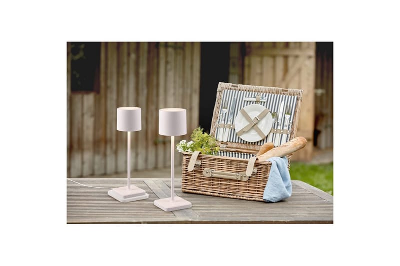 Bordlampe TRIO Fernandez Mat hvid - Mat hvid - Belysning - Lamper & indendørsbelysning - Sengelampe - Sengelampe bord