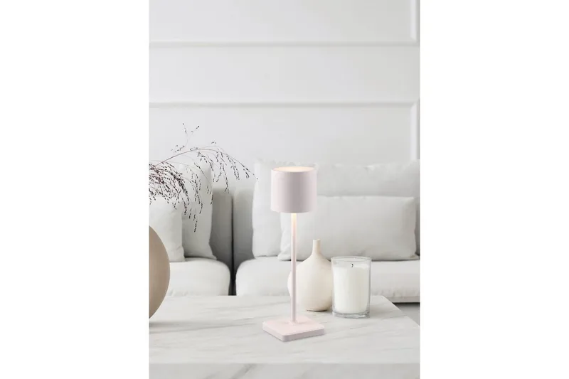 Bordlampe TRIO Fernandez Mat hvid - Mat hvid - Belysning - Lamper & indendørsbelysning - Sengelampe - Sengelampe bord