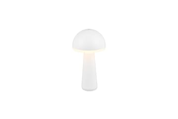 Bordlampe TRIO Fungo Mat hvid