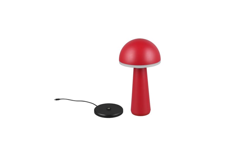 Bordlampe TRIO Fungo Rød - Rød - Belysning - Lamper & indendørsbelysning - Sengelampe - Sengelampe bord