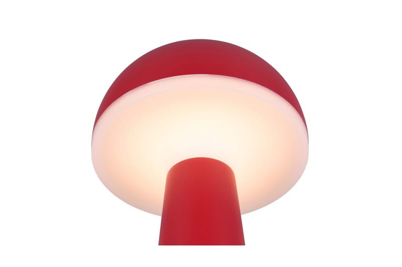 Bordlampe TRIO Fungo Rød - Rød - Belysning - Lamper & indendørsbelysning - Sengelampe - Sengelampe bord