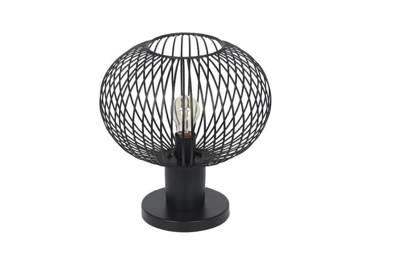 Bordlampe TRIO Gila 33 cm, Matsort - 33 cm, Matsort - Belysning - Lamper & indendørsbelysning - Sengelampe - Sengelampe bord