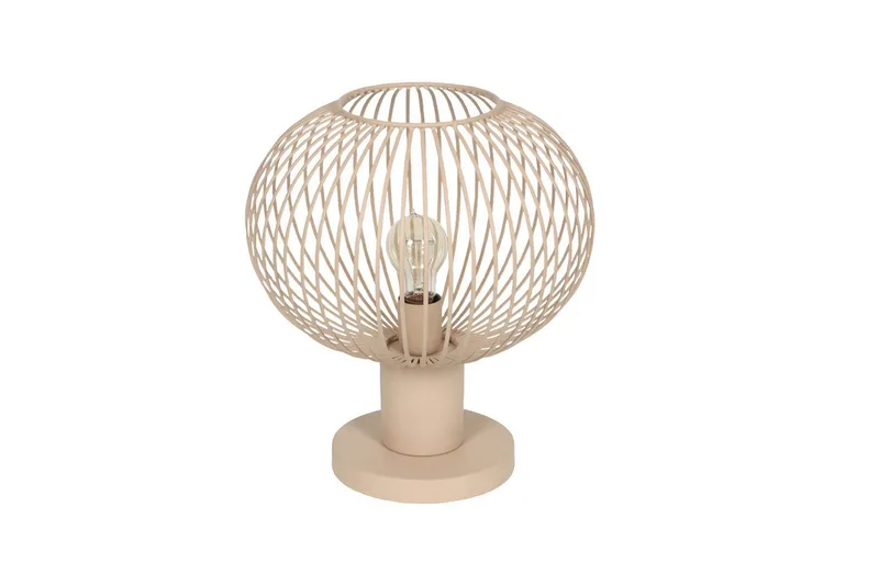 Bordlampe TRIO Gila 33 cm, Sand - 33 cm, Sand - Belysning - Lamper & indendørsbelysning - Sengelampe - Sengelampe bord
