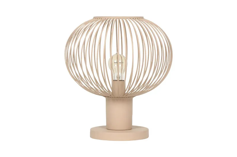 Bordlampe TRIO Gila 33 cm, Sand - 33 cm, Sand - Belysning - Lamper & indendørsbelysning - Sengelampe - Sengelampe bord