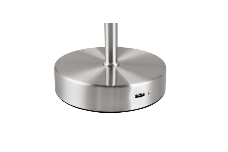 Bordlampe TRIO Jeff Børstet stål - Børstet stål - Belysning - Lamper & indendørsbelysning - Sengelampe - Sengelampe bord