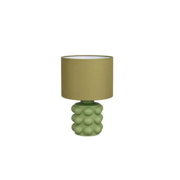 Bordlampe TRIO Kate - 30 cm, Grøn - Belysning - Lamper & indendørsbelysning - Sengelampe - Sengelampe bord