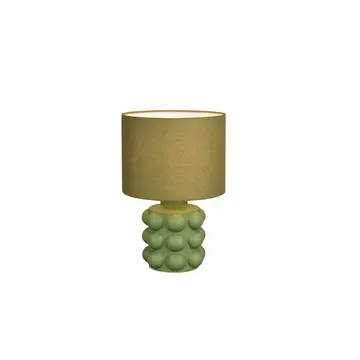 Bordlampe TRIO Kate - 30 cm, Grøn - Belysning - Lamper & indendørsbelysning - Sengelampe - Sengelampe bord