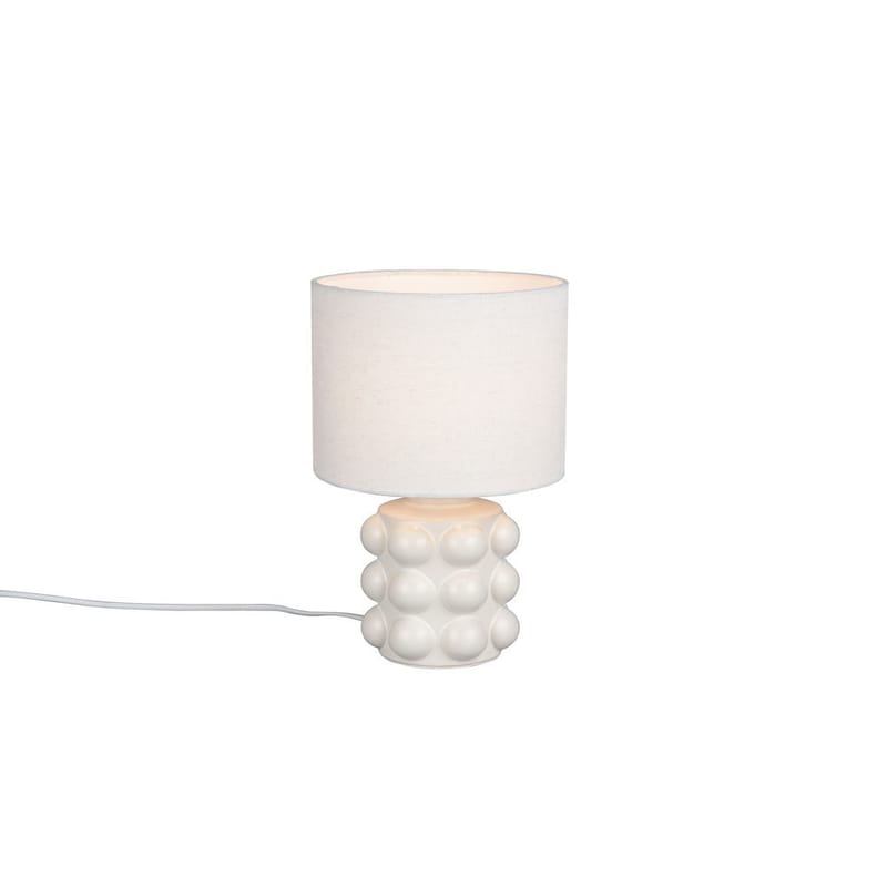 Bordlampe TRIO Kate - 30 cm, Hvid - Belysning - Lamper & indendørsbelysning - Sengelampe - Sengelampe bord