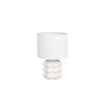 Bordlampe TRIO Kate - 30 cm, Hvid - Belysning - Lamper & indendørsbelysning - Sengelampe - Sengelampe bord