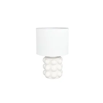 Bordlampe TRIO Kate - 47 cm, Hvid - Belysning - Lamper & indendørsbelysning - Sengelampe - Sengelampe bord