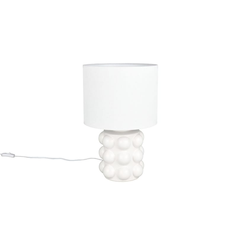 Bordlampe TRIO Kate, 47 cm, Hvid