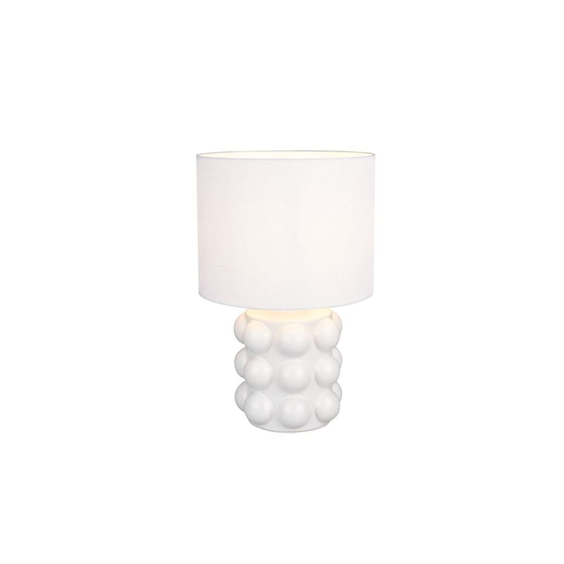 Bordlampe TRIO Kate - 47 cm, Hvid - Belysning - Lamper & indendørsbelysning - Sengelampe - Sengelampe bord
