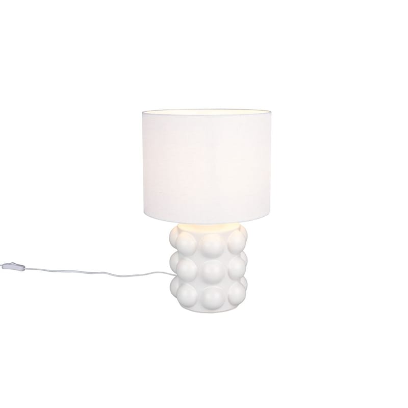 Bordlampe TRIO Kate - 47 cm, Hvid - Belysning - Lamper & indendørsbelysning - Sengelampe - Sengelampe bord