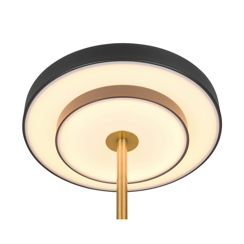 Bordlampe TRIO Keaton - Mat sort/Messing - Belysning - Lamper & indendørsbelysning - Sengelampe - Sengelampe bord