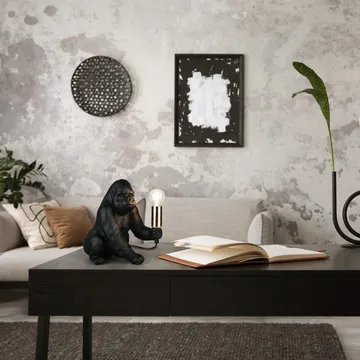 Bordlampe TRIO Kong - Sort - Belysning - Lamper & indendørsbelysning - Sengelampe - Sengelampe bord