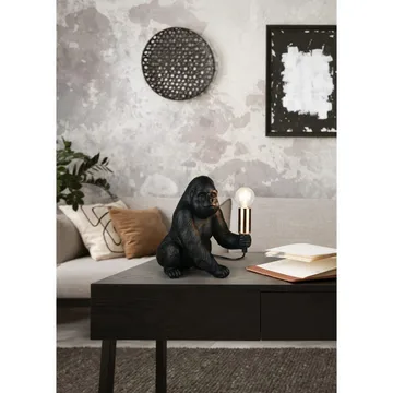 Bordlampe TRIO Kong - Sort - Belysning - Lamper & indendørsbelysning - Sengelampe - Sengelampe bord