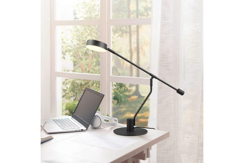 Bordlampe TRIO Manduro Matsort - Matsort - Belysning - Lamper & indendørsbelysning - Sengelampe - Sengelampe bord