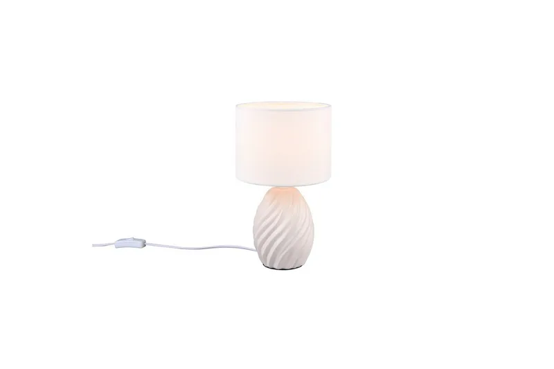 Bordlampe TRIO Melva Hvid - Hvid - Belysning - Lamper & indendørsbelysning - Sengelampe - Sengelampe bord