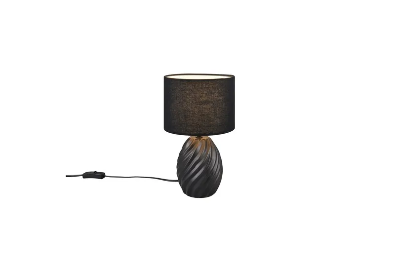 Bordlampe TRIO Melva Sort, Sort