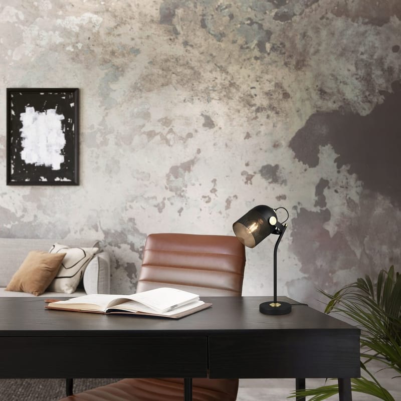 Bordlampe TRIO Mixa - Mat sort - Belysning - Lamper & indendørsbelysning - Sengelampe - Sengelampe bord