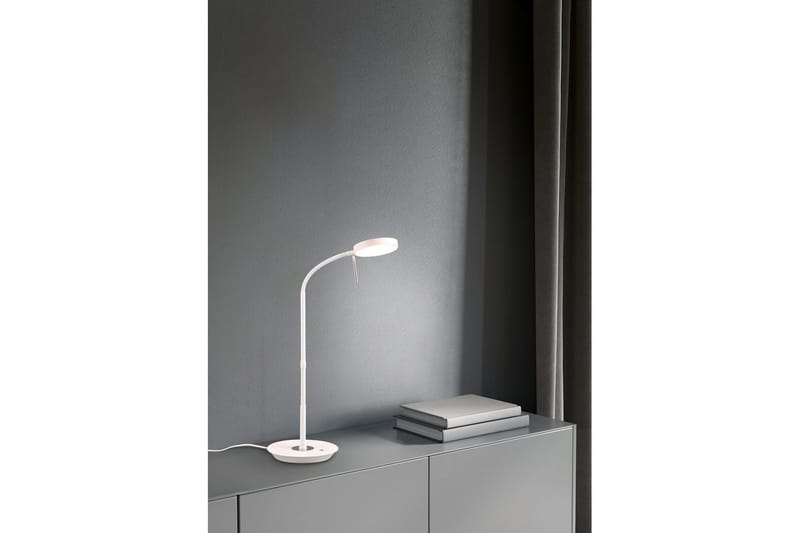 Bordlampe TRIO Monza Mat hvid - Mat hvid - Belysning - Lamper & indendørsbelysning - Sengelampe - Sengelampe bord