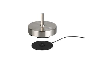 Bordlampe TRIO Moreno Børstet stål - Børstet stål - Belysning - Lamper & indendørsbelysning - Sengelampe - Sengelampe bord