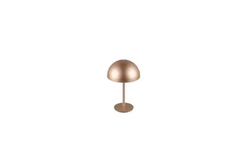 Bordlampe TRIO Munoz Kaffebrun - Kaffebrun - Belysning - Lamper & indendørsbelysning - Sengelampe - Sengelampe bord